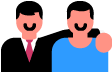 two people